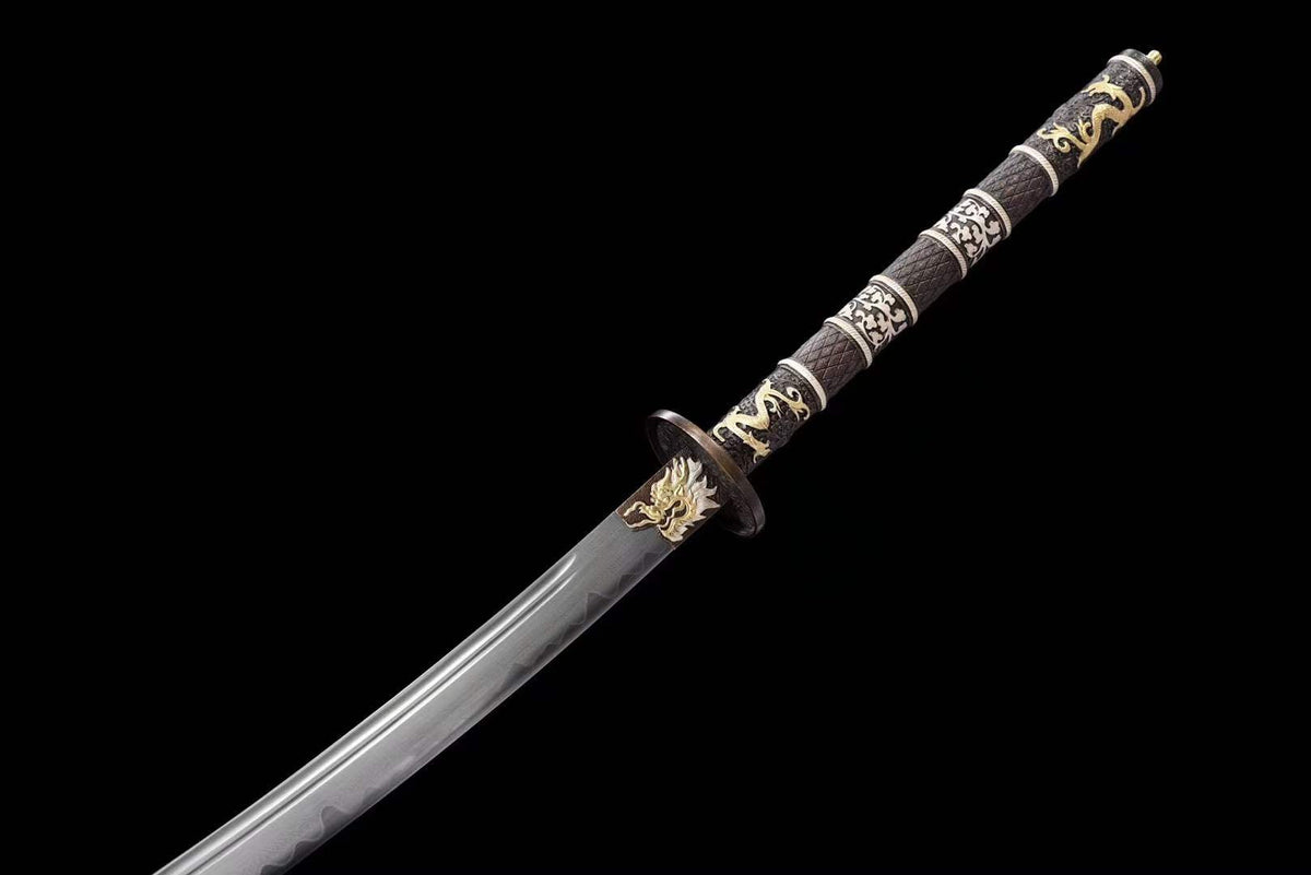 Red Fishskin Wootz steel Kangxi Great Sword