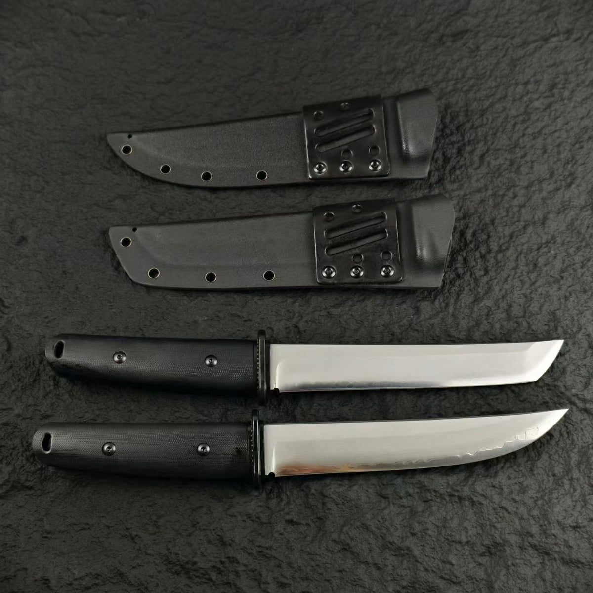 Kaishi Collector’s Edition – Japanese Tactical Kwaiken Fixed Blade Knife (Hamon Pattern)