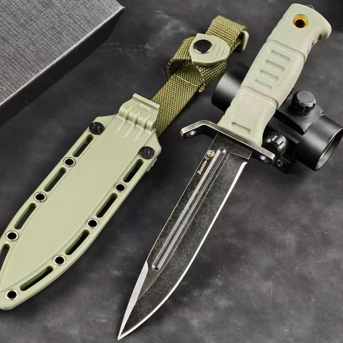 Kizlyar Camp – Tactical Fixed Blade Knife