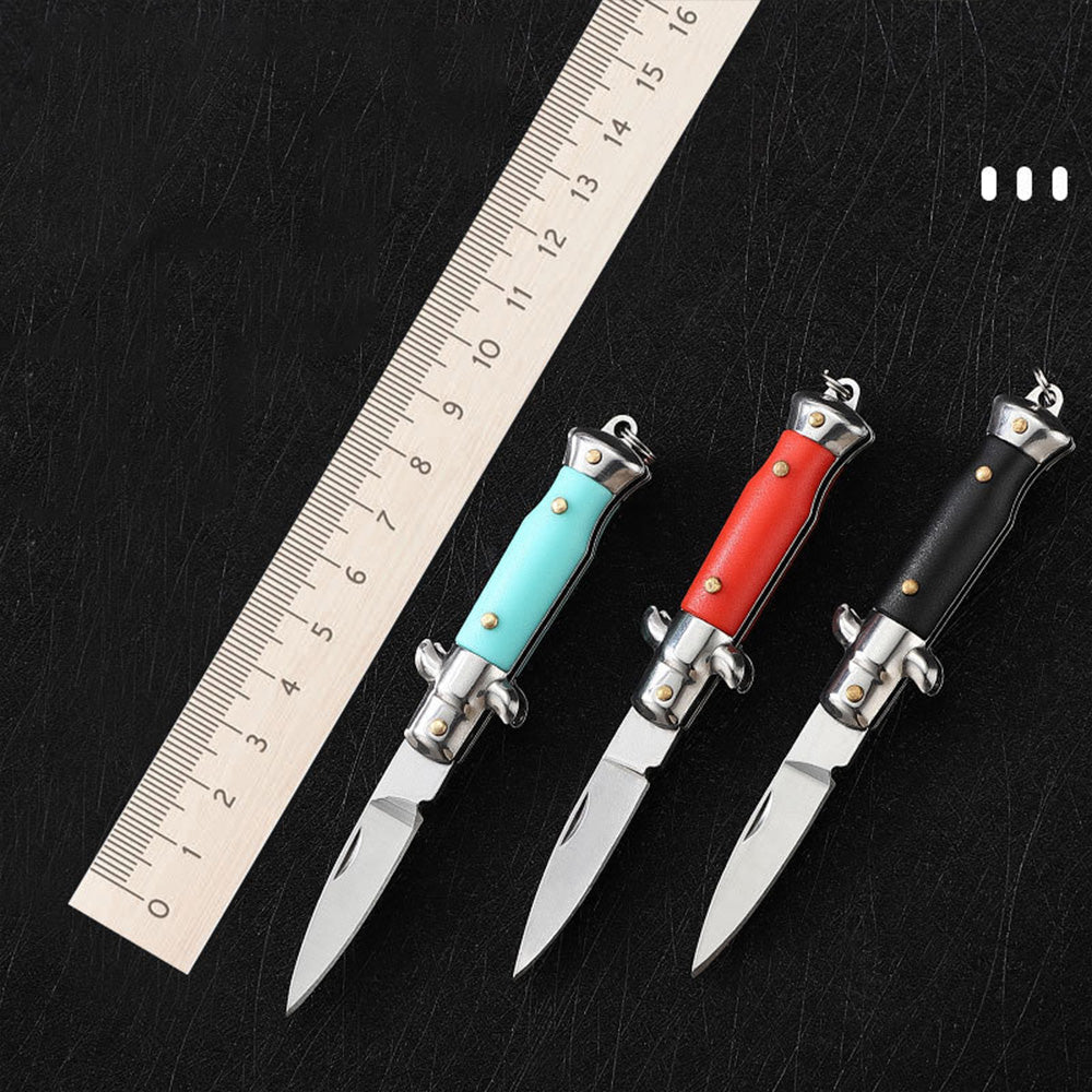 Mini ltalian Stiletto AKC Switch Blade Express Keychain T1