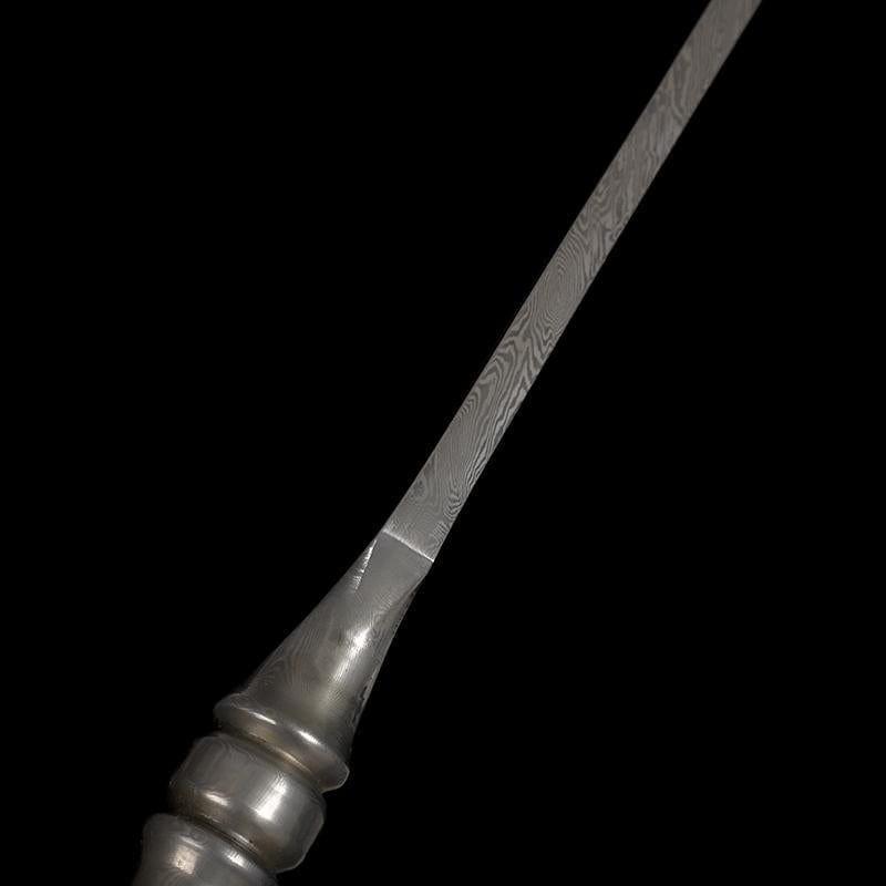Handmade Warrior Pattern Steel One-piece Forging