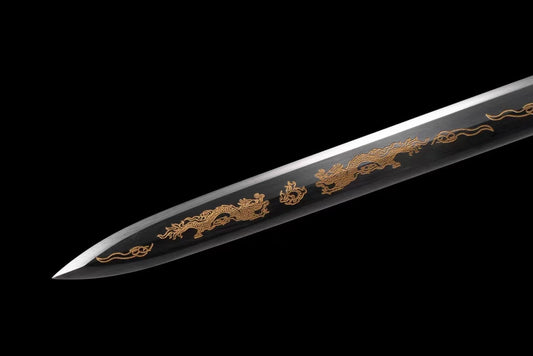 Handmade Manganese Steel Dragon King Chinese Sword