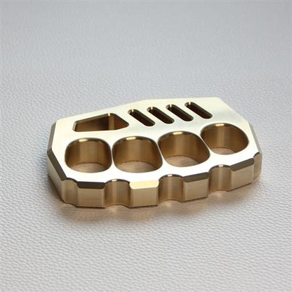 K1 Brass Knuckle Pea Ring EDC Self Defense Tool