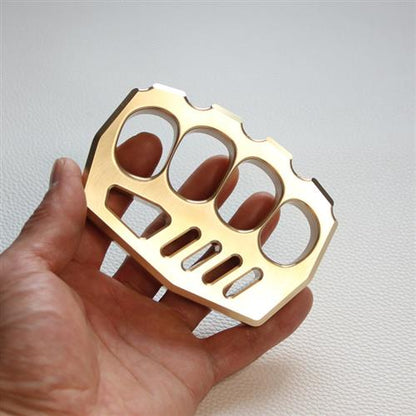 K1 Brass Knuckle Pea Ring EDC Self Defense Tool