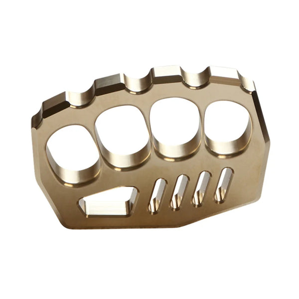 K1 Brass Knuckle Pea Ring EDC Self Defense Tool