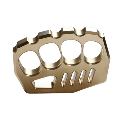 K1 Brass Knuckle Pea Ring EDC Self Defense Tool