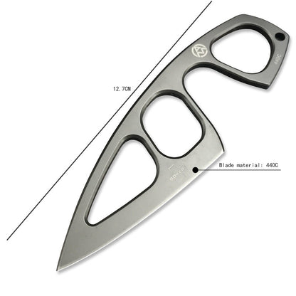 Boker Plus Miltner Adams Knuckle Knife MA-2 Fixed 2.5"Blade