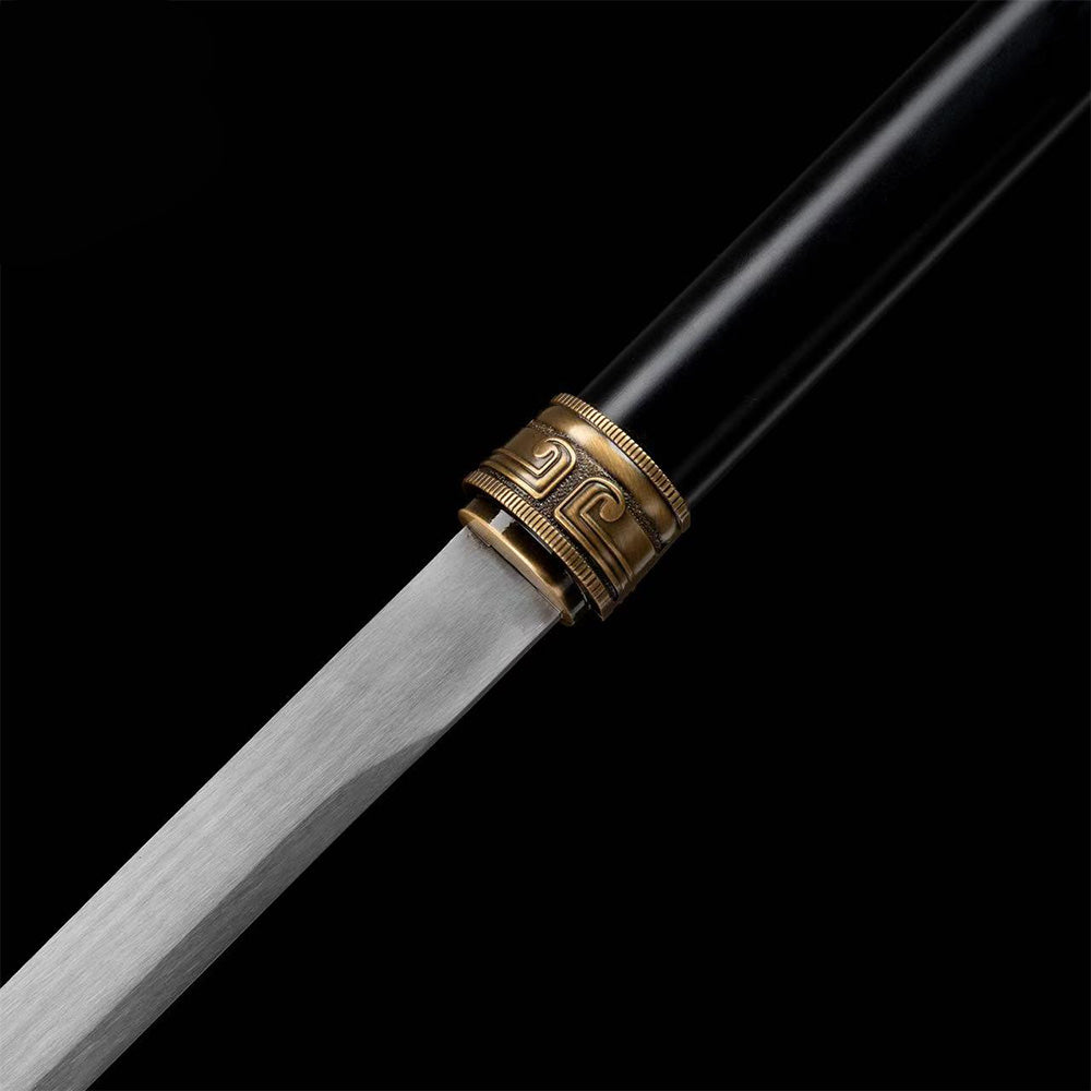 Shadow Veil Twin-Bladed Polearm