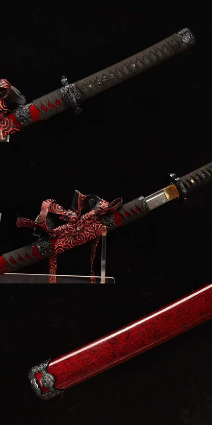 Handmade Japanese Tachi Odachi Crimson Lion