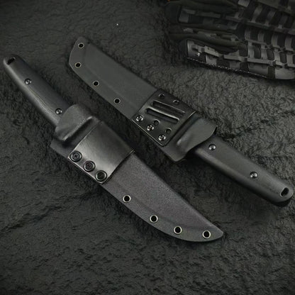 Kaishi Collector’s Edition – Japanese Tactical Kwaiken Fixed Blade Knife (Hamon Pattern)