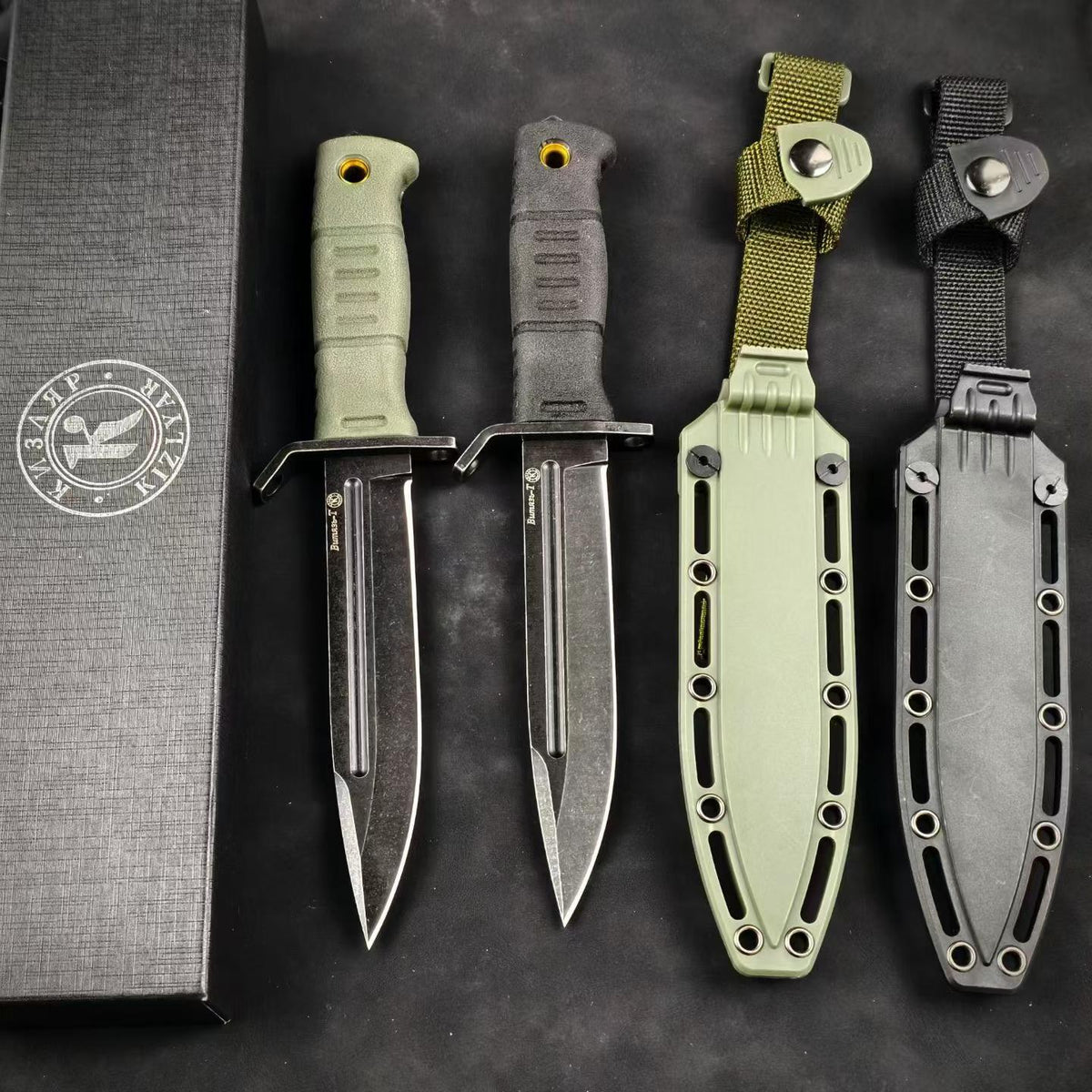 Kizlyar Camp – Tactical Fixed Blade Knife