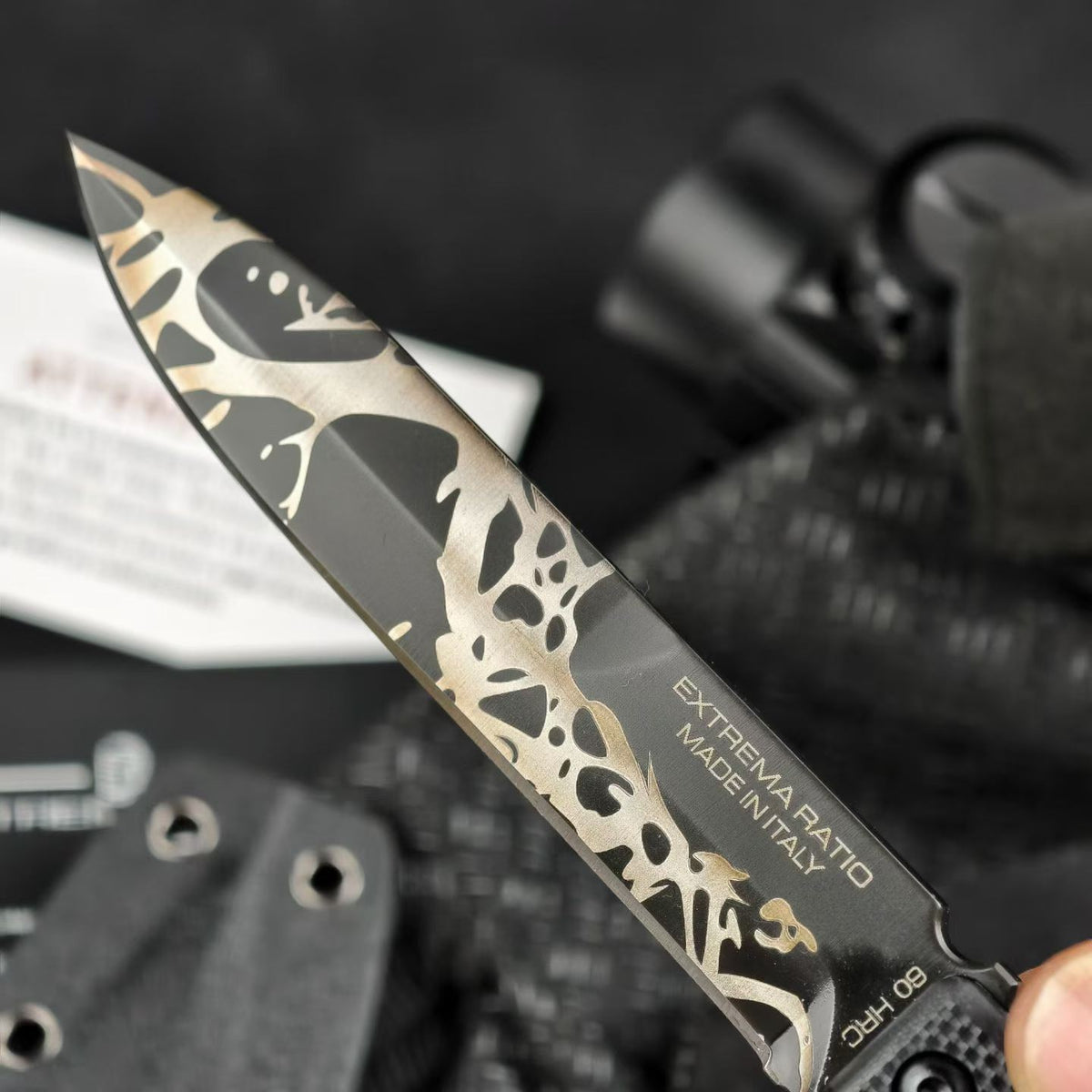 Extrema Ratio Requiem EVO Dark – Limited Edition Tactical Fixed Blade Knife