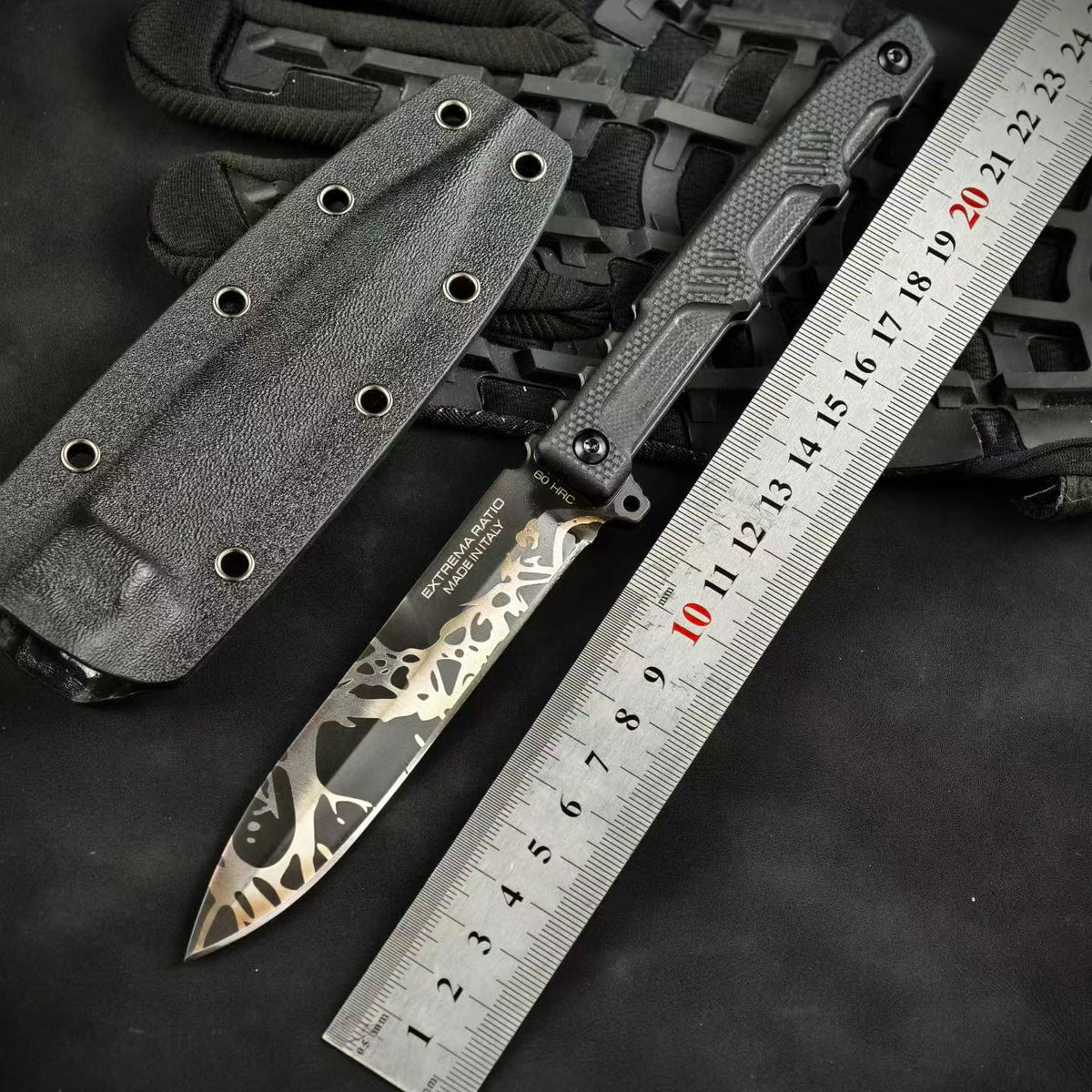 Extrema Ratio Requiem EVO Dark – Limited Edition Tactical Fixed Blade Knife