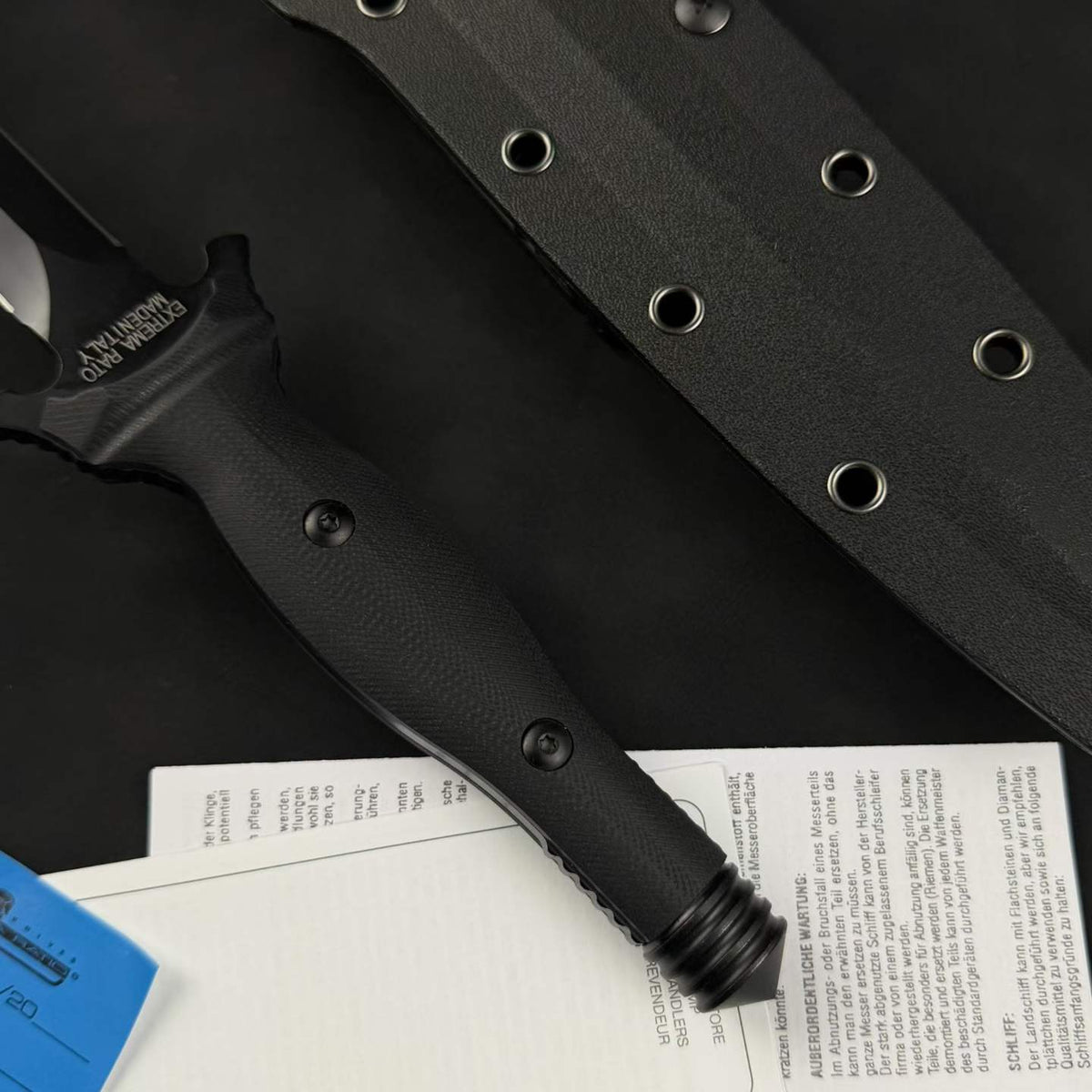 Extrema Ratio SUPPRESSOR – Tactical Fixed Blade Knife