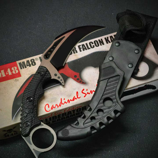 M48 Hawk Tactical Claw Knife with Sheath
