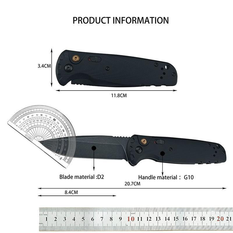4300BK-02 CLA Utility Button Lock Folding Knife