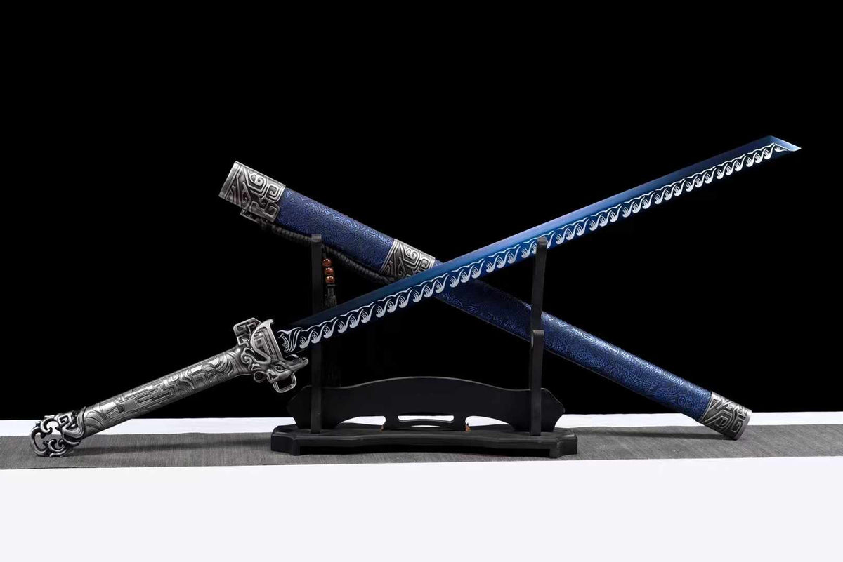 Handmade Chinese Sword With Thunder Tiger Tang Heng