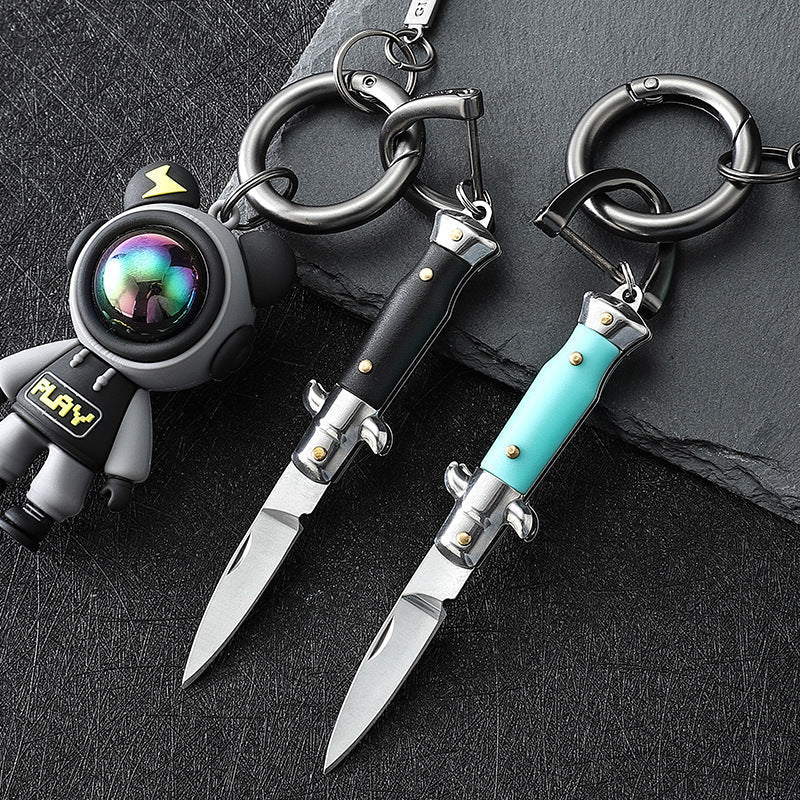 Mini ltalian Stiletto AKC Switch Blade Express Keychain T1