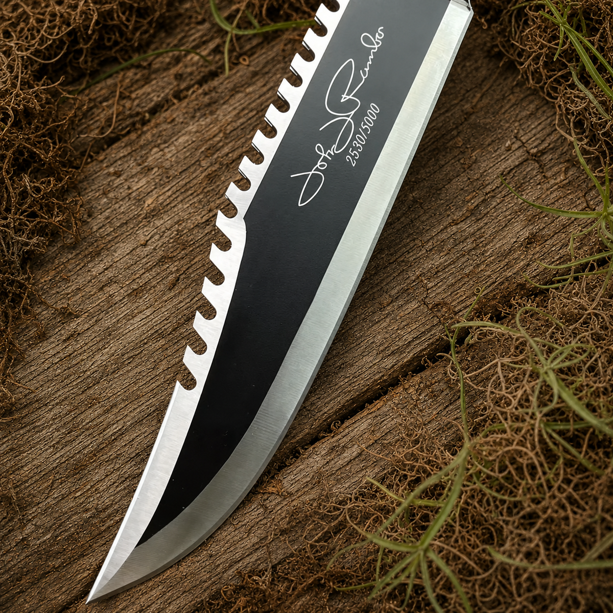 Rambo II Survival Knife With Survival Kit