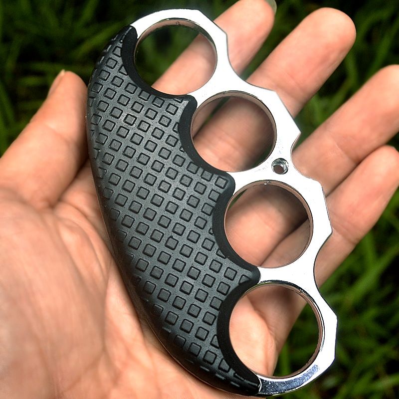 Self-Defense Broken Window Solid Brass Knuckle Duster