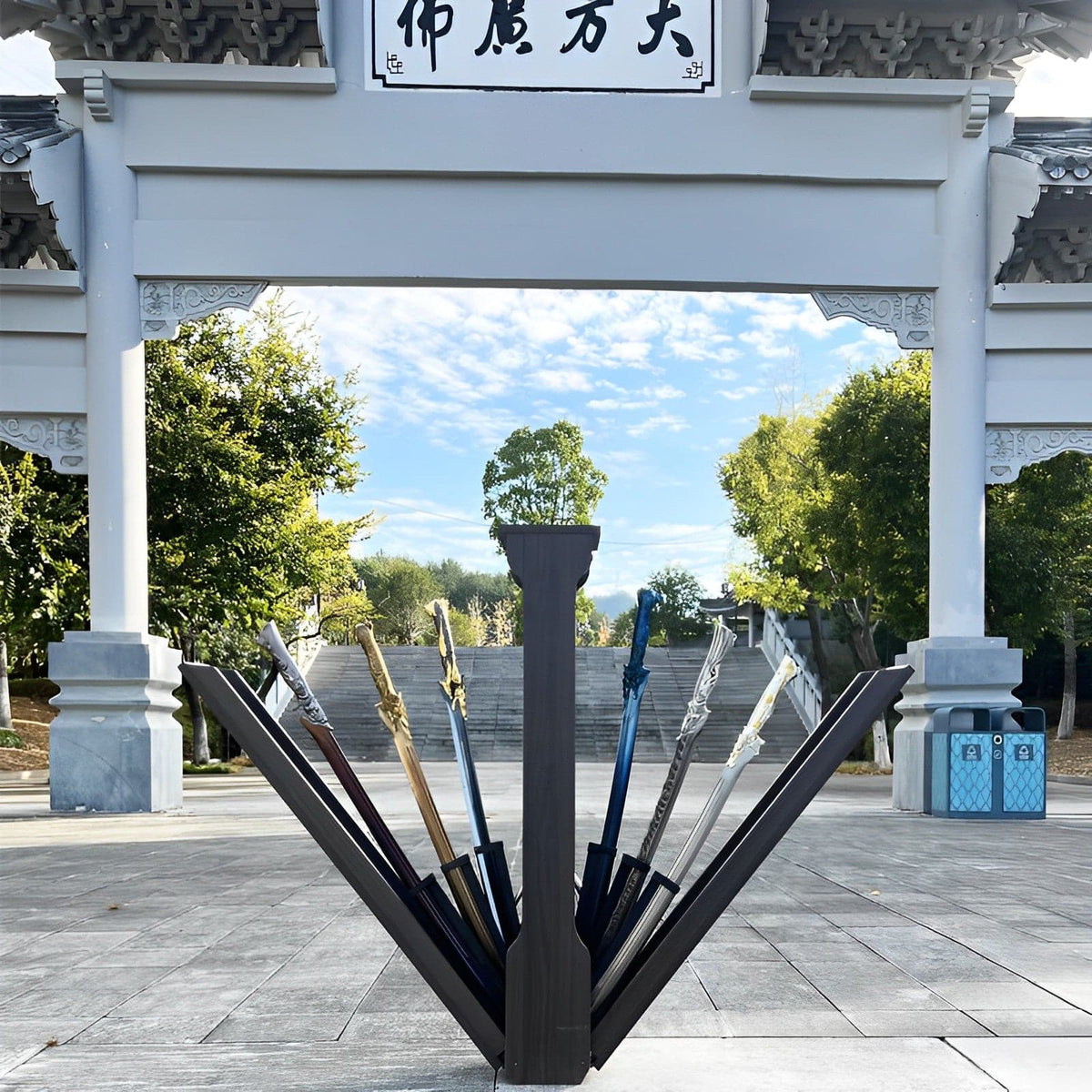 Elegant black automatic scabbard (Without Sword)