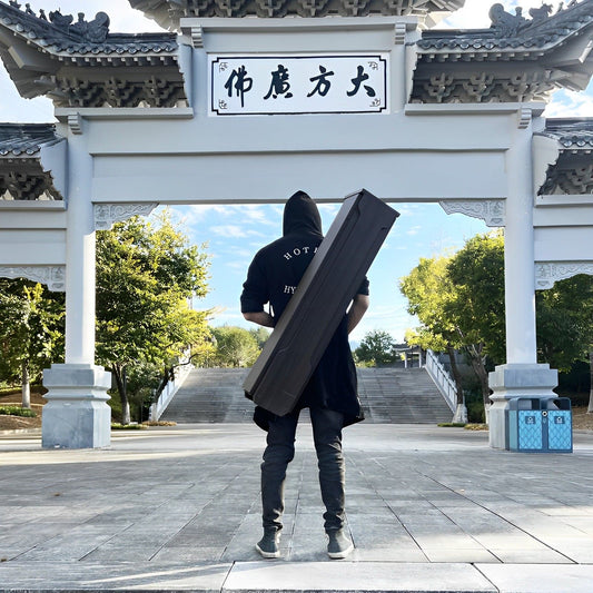 Elegant black automatic scabbard (Without Sword)