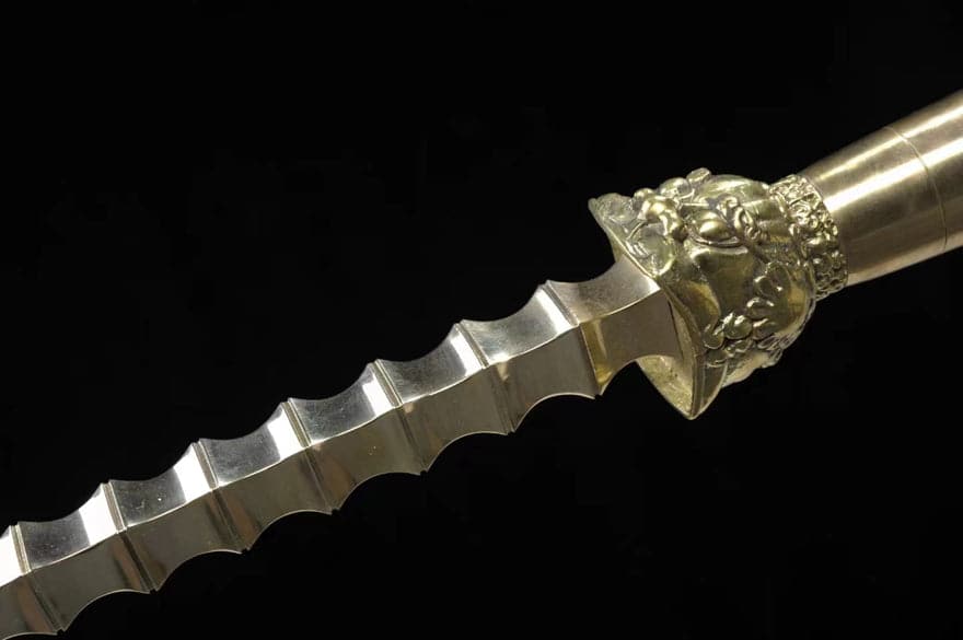 Hand Forged All Copper Sword breaker