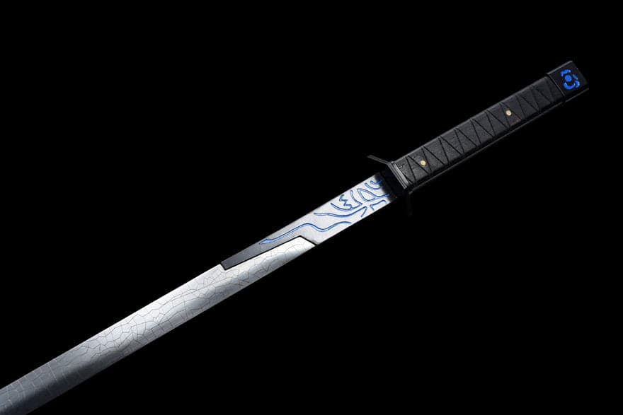 Hand Forged Anime Katana Scissor seven meets killer seven Thousand Demon Daggers