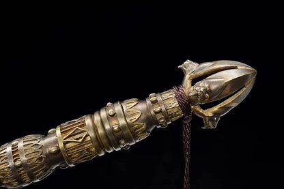 Hand Forged Dragon Scale Sword breaker 609 Pattern Steel