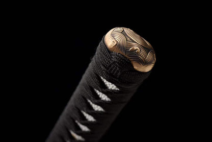 Hand Forged Japanese Samurai Katana Desert T10 Turns the soil to burn blade
