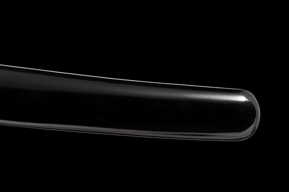 Hand Forged Japanese Short knife Yoshioka T10 Turns the soil to burn blade