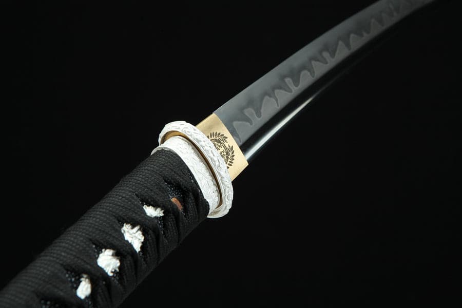 Hand Forged Japanese Tanto Darkness Short Sword 1095 Carbon steel