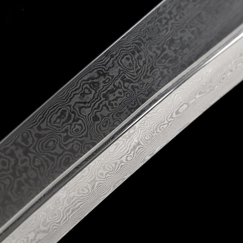 Handmade Chopper Pattern Steel One-piece forging