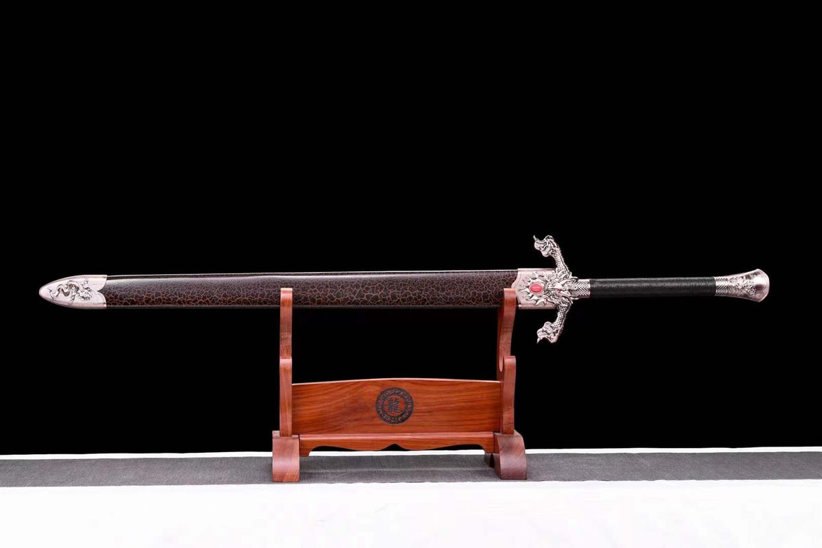 Handmade Dragon Scale  Chinese Sword With Gold