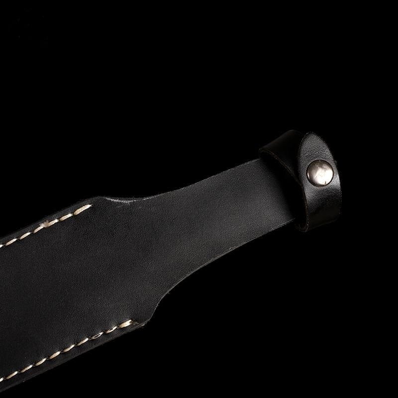 Handmade Dragon Scale Gun Pattern Steel One-piece forging