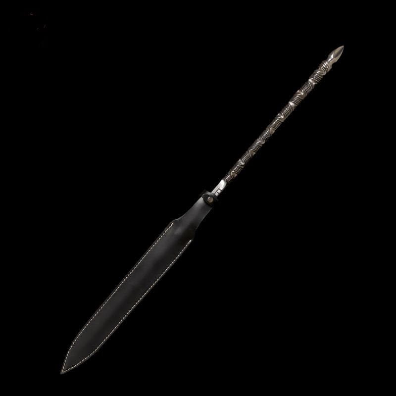 Handmade Dragon Scale Gun Pattern Steel One-piece forging