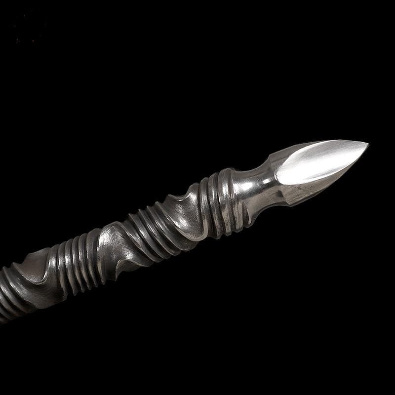 Handmade Dragon Scale Gun Pattern Steel One-piece forging