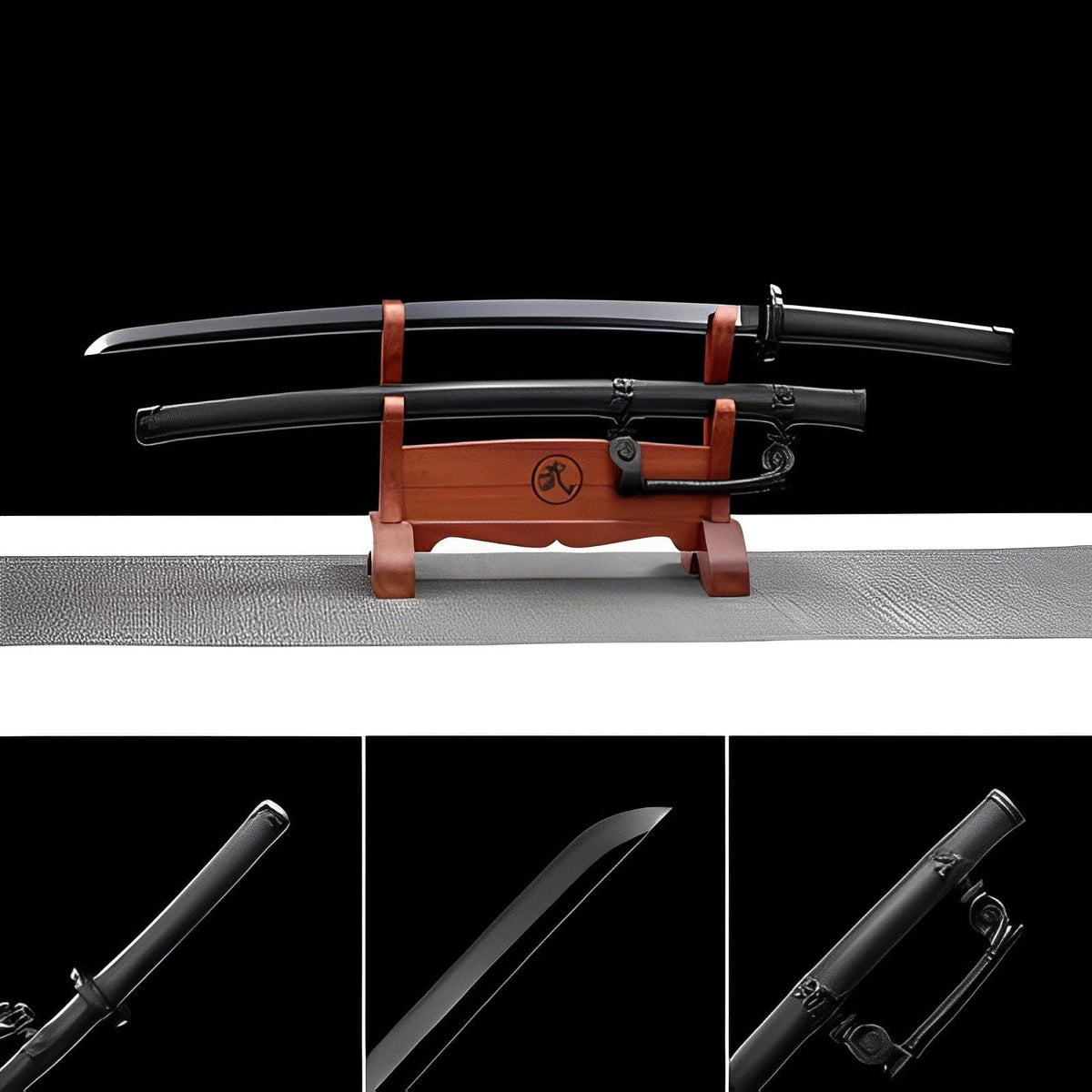 Handmade Japanese Tachi Odachi High Manganese Steel Blade blackening process
