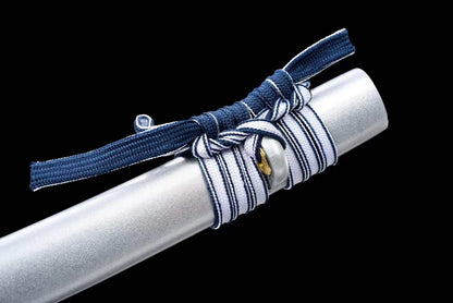 Handmade Japanese Wakizashi 魚 Short Sword Manganese Steel