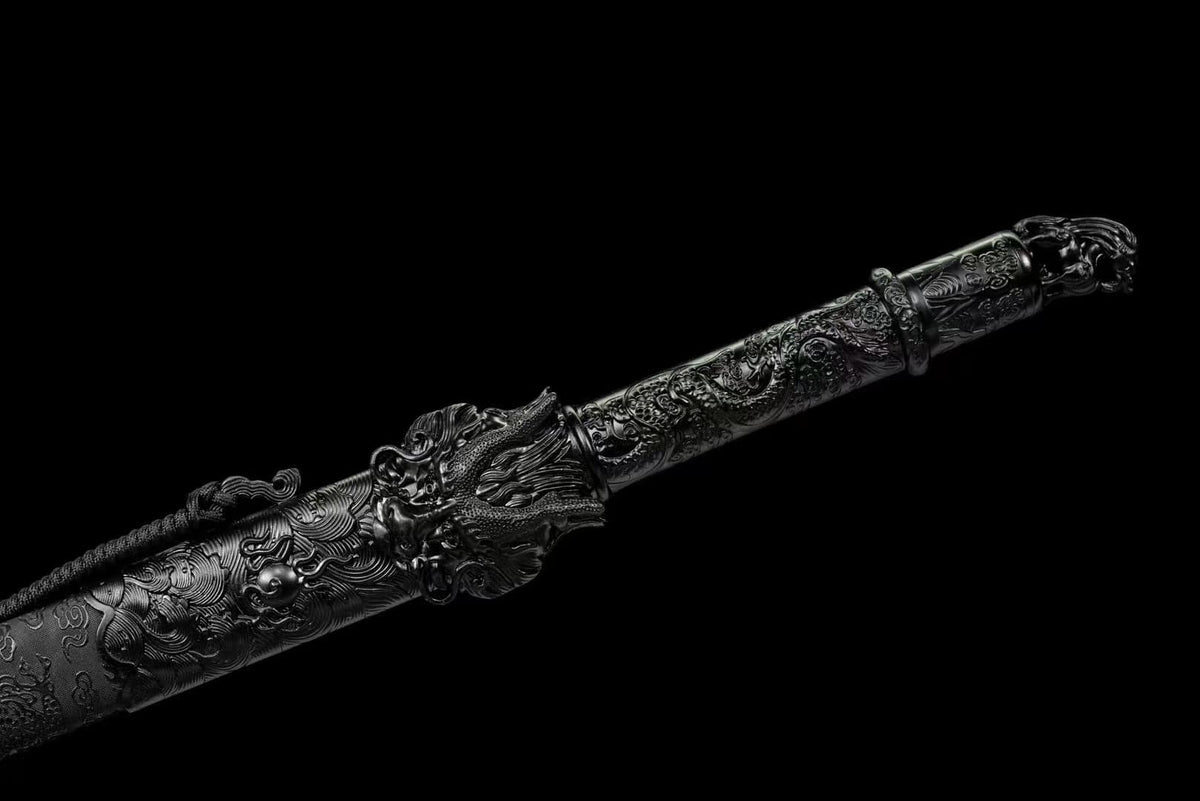 Handmade Manganese Steel Dragon King Chinese Sword
