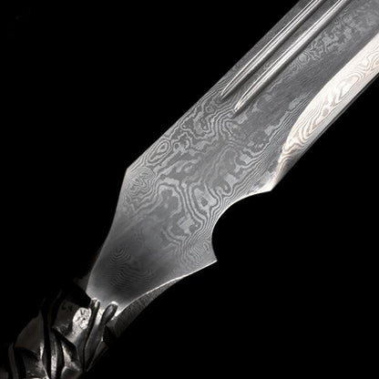 Handmade Nepal Pattern Steel Integral forging
