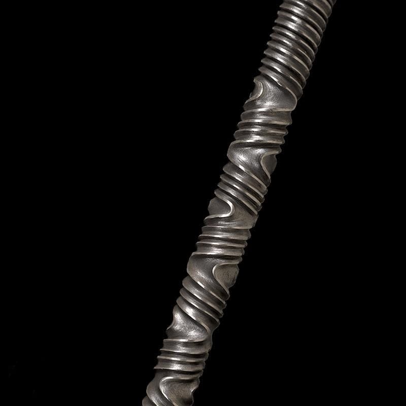 Handmade 马槊 Pattern Steel One-piece forging