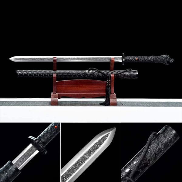 Handmade Phoenix Feather War Sword Chinese Sword