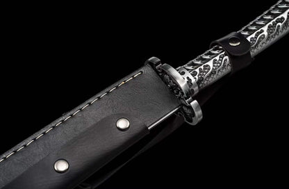 Handmade subdue tiger Manganese Steel Chinese Sword