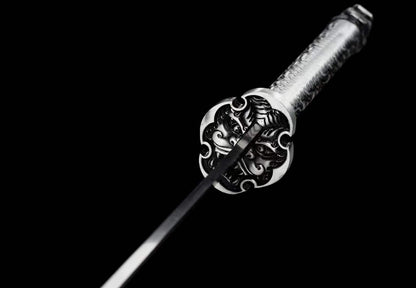 Handmade subdue tiger Manganese Steel Chinese Sword