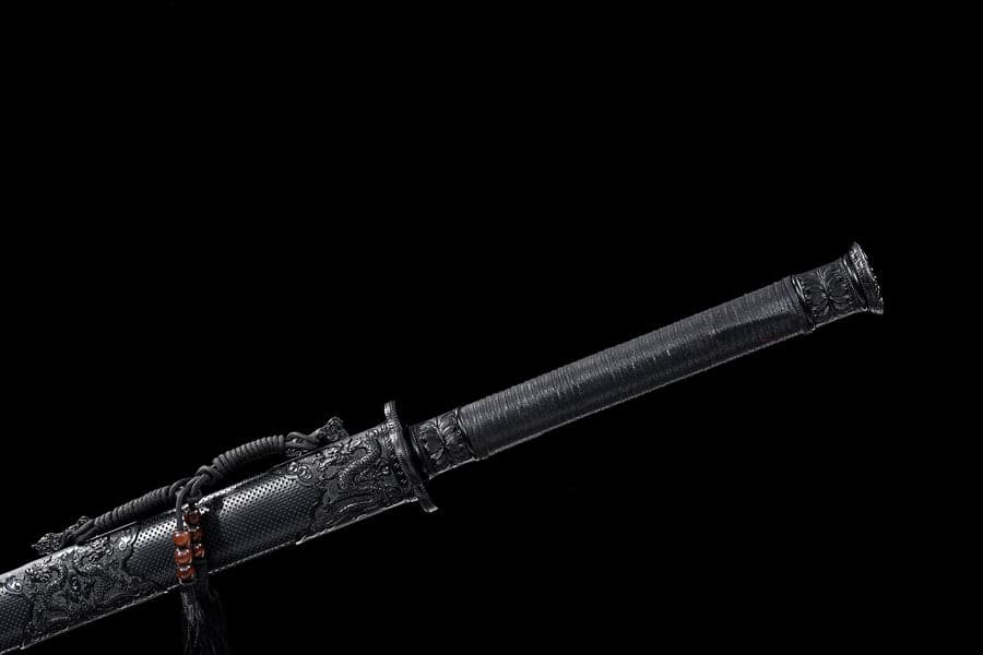 Handmade Top of all ghosts High Manganese Steel Chinese Sword With Double Slot