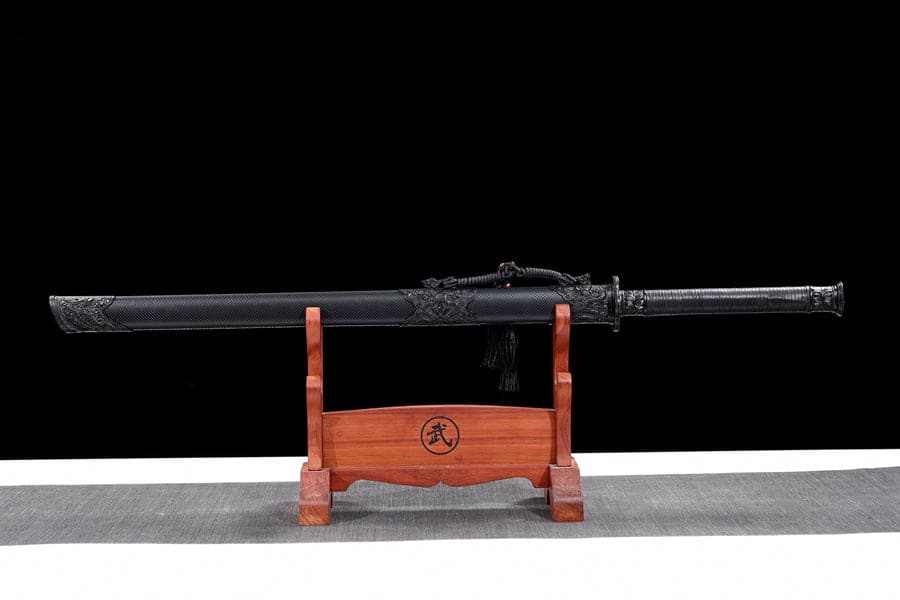 Handmade Top of all ghosts High Manganese Steel Chinese Sword With Double Slot